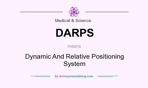 What does DARPS mean? It stands for Dynamic And Relative Positioning System