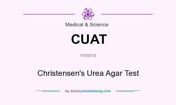 What does CUAT mean? It stands for Christensen`s Urea Agar Test