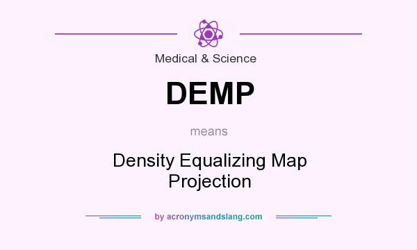 What does DEMP mean? It stands for Density Equalizing Map Projection
