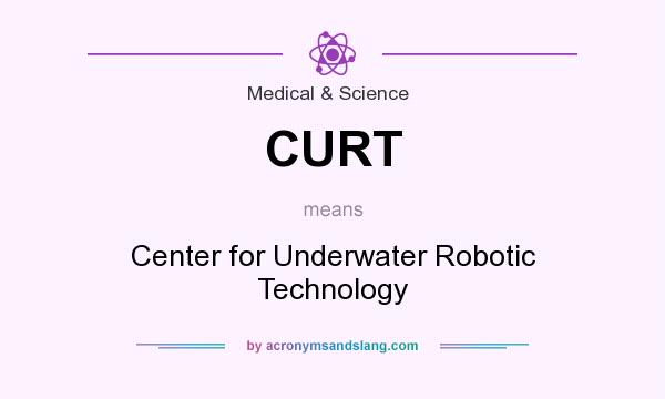 What does CURT mean? It stands for Center for Underwater Robotic Technology