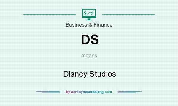 What does DS mean? It stands for Disney Studios