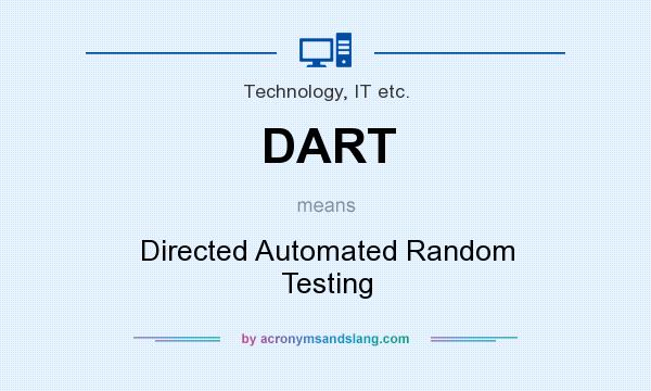 What does DART mean? It stands for Directed Automated Random Testing