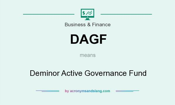 What does DAGF mean? It stands for Deminor Active Governance Fund