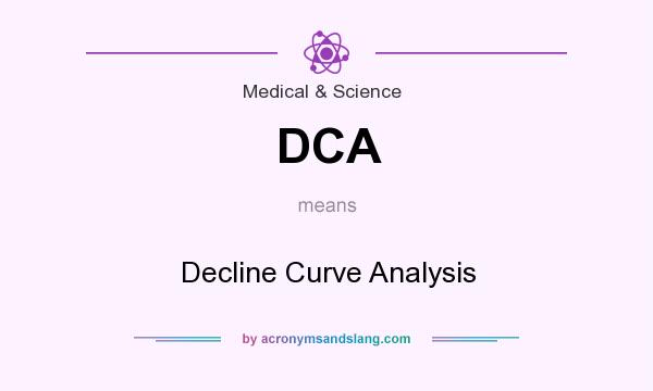 What does DCA mean? It stands for Decline Curve Analysis