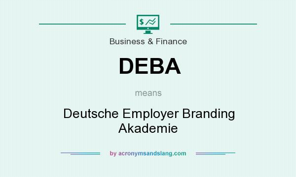 What does DEBA mean? It stands for Deutsche Employer Branding Akademie