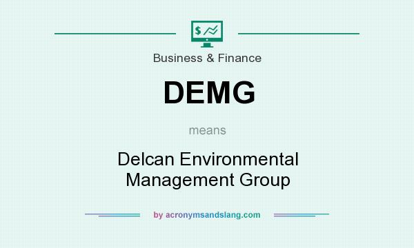 What does DEMG mean? It stands for Delcan Environmental Management Group