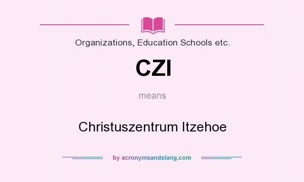 What does CZI mean? It stands for Christuszentrum Itzehoe
