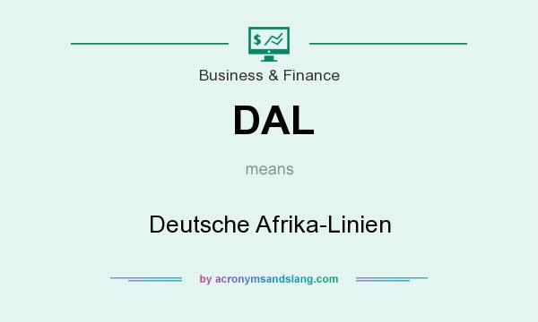 What does DAL mean? It stands for Deutsche Afrika-Linien