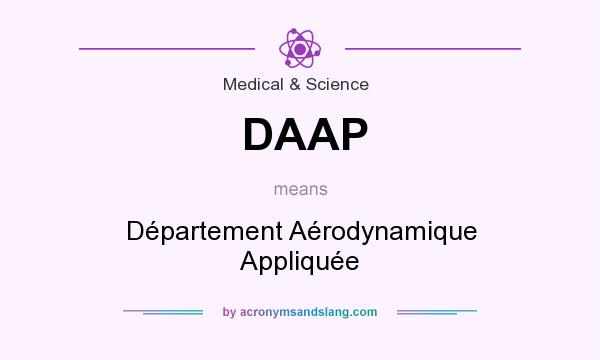 What does DAAP mean? It stands for Département Aérodynamique Appliquée