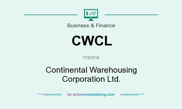 What does CWCL mean? It stands for Continental Warehousing Corporation Ltd.