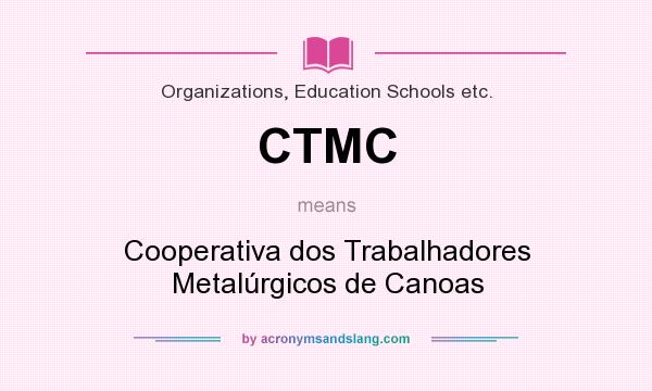 What does CTMC mean? It stands for Cooperativa dos Trabalhadores Metalúrgicos de Canoas