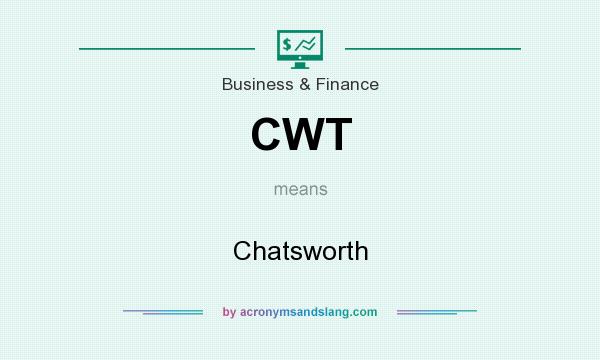 What does CWT mean? It stands for Chatsworth