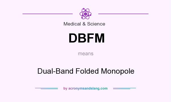 What does DBFM mean? It stands for Dual-Band Folded Monopole