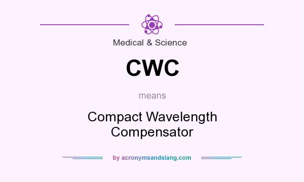 What does CWC mean? It stands for Compact Wavelength Compensator