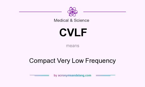 What does CVLF mean? It stands for Compact Very Low Frequency