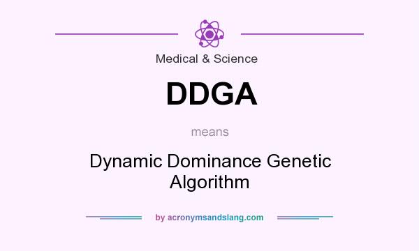What does DDGA mean? It stands for Dynamic Dominance Genetic Algorithm