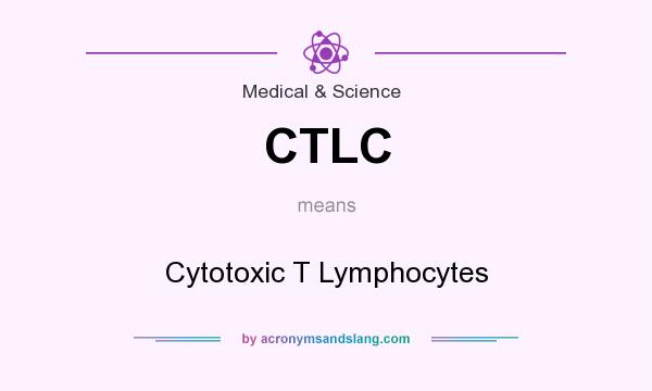 What does CTLC mean? It stands for Cytotoxic T Lymphocytes