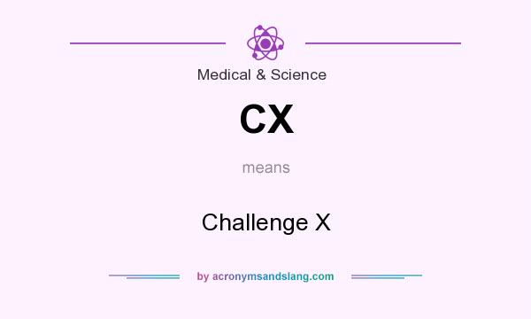 What does CX mean? It stands for Challenge X