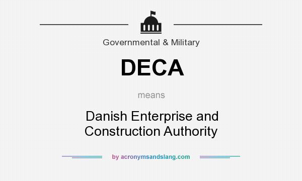 What does DECA mean? It stands for Danish Enterprise and Construction Authority