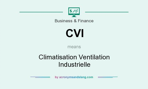 What does CVI mean? It stands for Climatisation Ventilation Industrielle