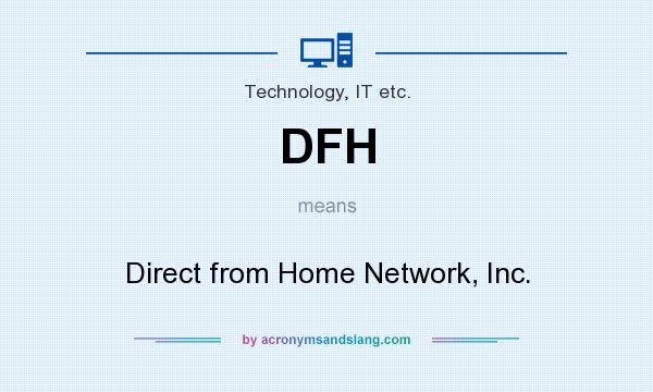 What does DFH mean? It stands for Direct from Home Network, Inc.