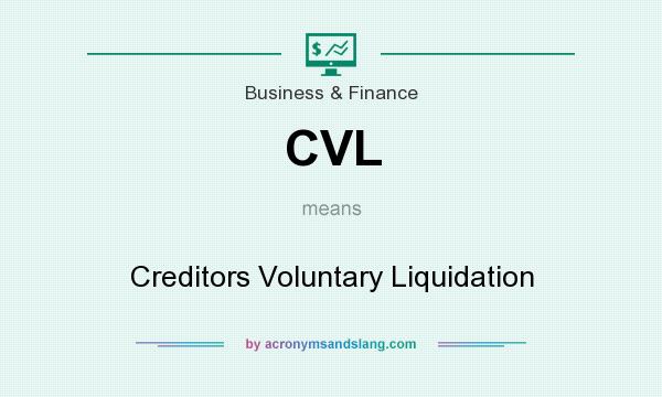 What does CVL mean? It stands for Creditors Voluntary Liquidation