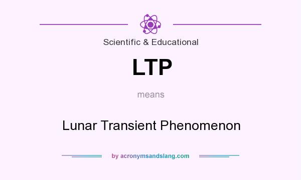 What does LTP mean? It stands for Lunar Transient Phenomenon