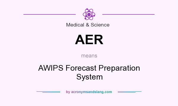 What does AER mean? It stands for AWIPS Forecast Preparation System