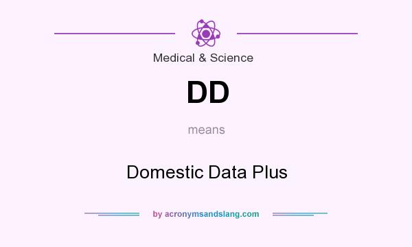 What does DD mean? It stands for Domestic Data Plus