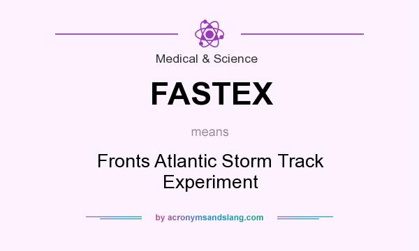 What does FASTEX mean? It stands for Fronts Atlantic Storm Track Experiment