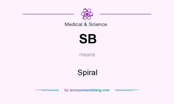 What does SB mean? It stands for Spiral