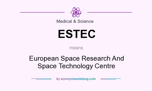 What does ESTEC mean? It stands for European Space Research And Space Technology Centre