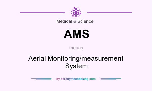 What does AMS mean? It stands for Aerial Monitoring/measurement System
