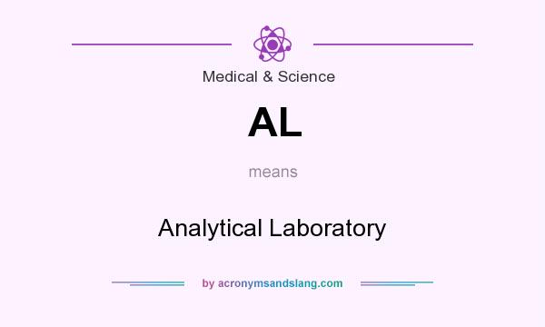 What does AL mean? It stands for Analytical Laboratory