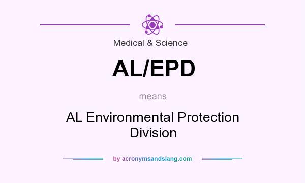 What does AL/EPD mean? It stands for AL Environmental Protection Division