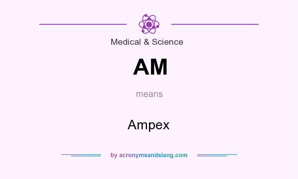 What does AM mean? It stands for Ampex