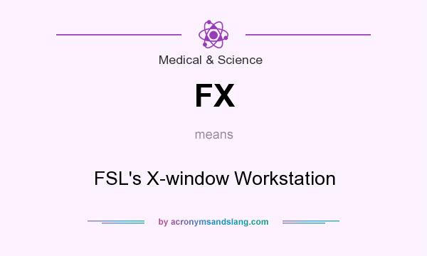 What does FX mean? It stands for FSL`s X-window Workstation