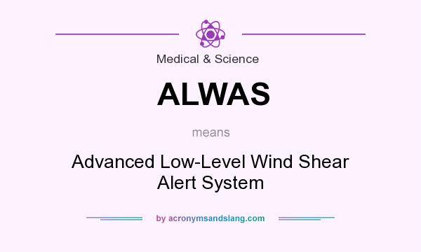 What does ALWAS mean? It stands for Advanced Low-Level Wind Shear Alert System