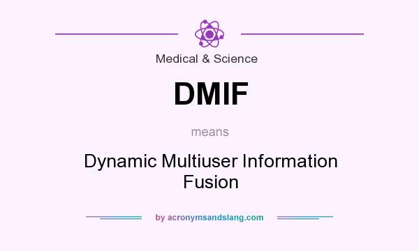 What does DMIF mean? It stands for Dynamic Multiuser Information Fusion
