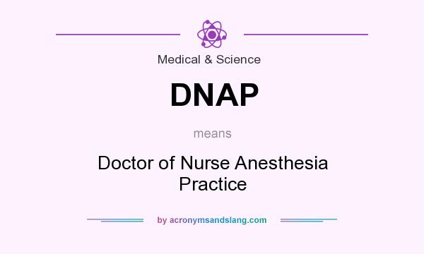 What does DNAP mean? It stands for Doctor of Nurse Anesthesia Practice