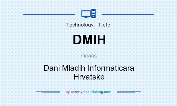 What does DMIH mean? It stands for Dani Mladih Informaticara Hrvatske
