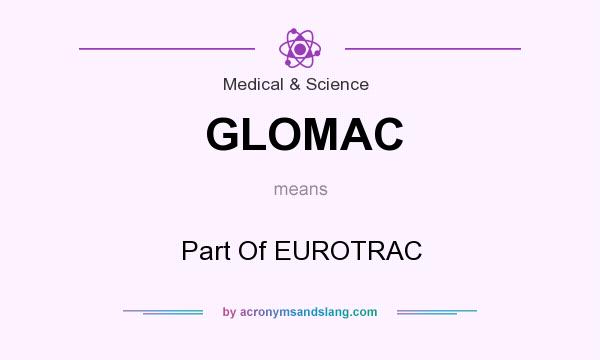 What does GLOMAC mean? It stands for Part Of EUROTRAC