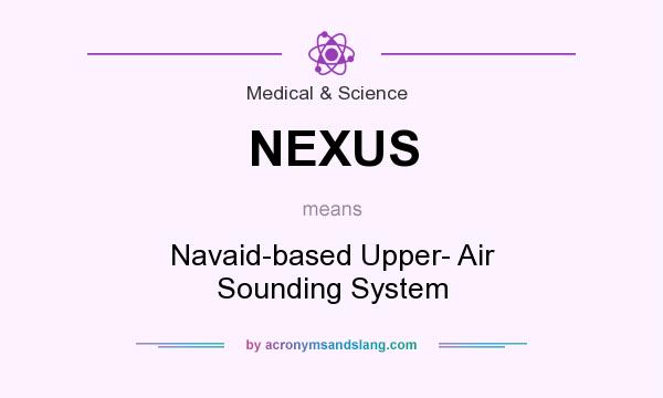 What does NEXUS mean? It stands for Navaid-based Upper- Air Sounding System
