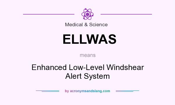 What does ELLWAS mean? It stands for Enhanced Low-Level Windshear Alert System