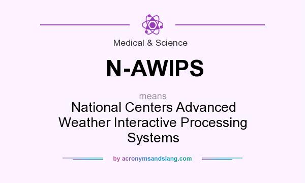 What does N-AWIPS mean? It stands for National Centers Advanced Weather Interactive Processing Systems