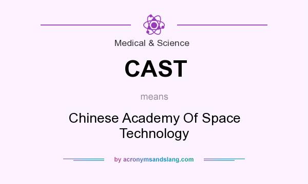 What does CAST mean? It stands for Chinese Academy Of Space Technology