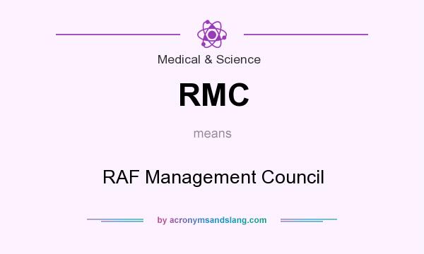 What does RMC mean? It stands for RAF Management Council