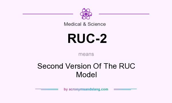What does RUC-2 mean? It stands for Second Version Of The RUC Model