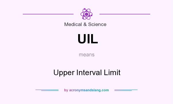 What does UIL mean? It stands for Upper Interval Limit