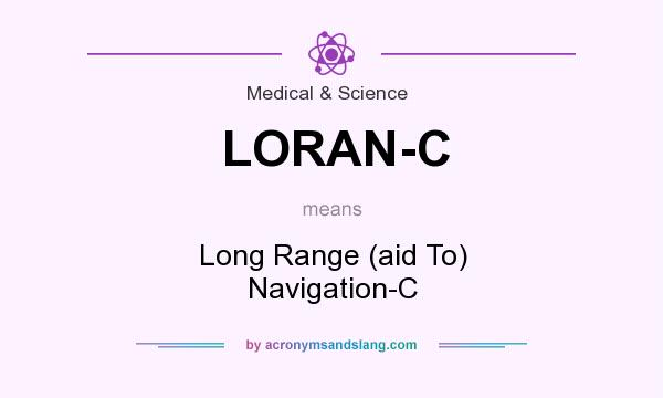 What does LORAN-C mean? It stands for Long Range (aid To) Navigation-C